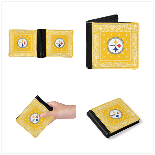 Pittsburgh Steelers PU Leather Wallet 001